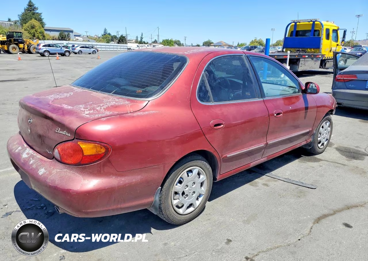 2000 Hyundai Elantra Gls VIN:KMHJF35F4YU964506 - 3