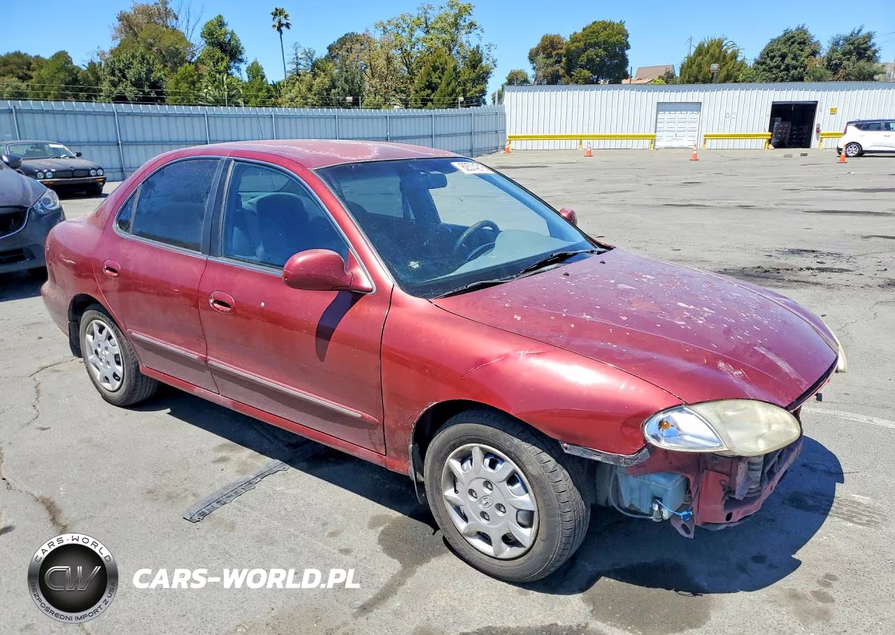 2000 Hyundai Elantra Gls VIN:KMHJF35F4YU964506 - 4
