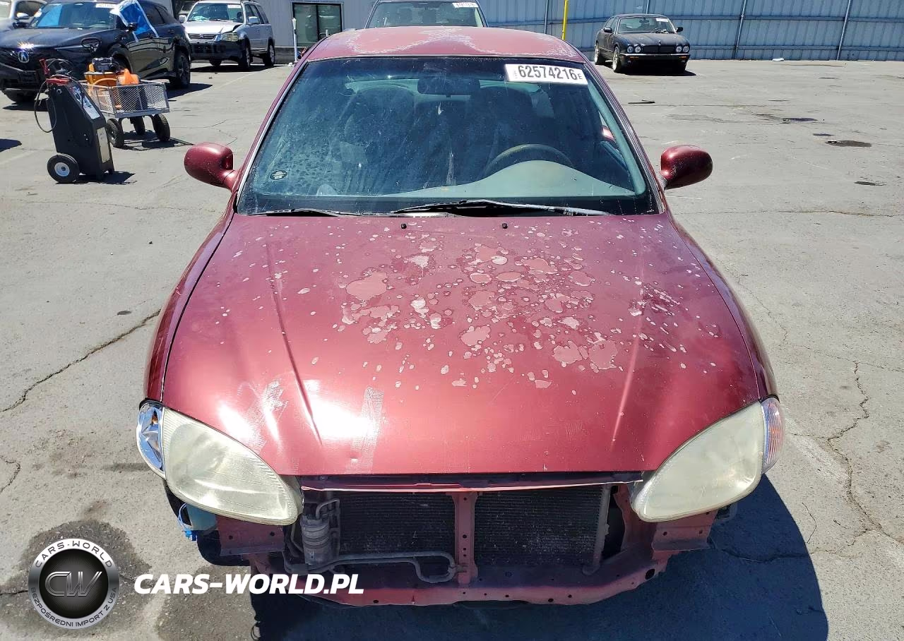 2000 Hyundai Elantra Gls VIN:KMHJF35F4YU964506 - 5