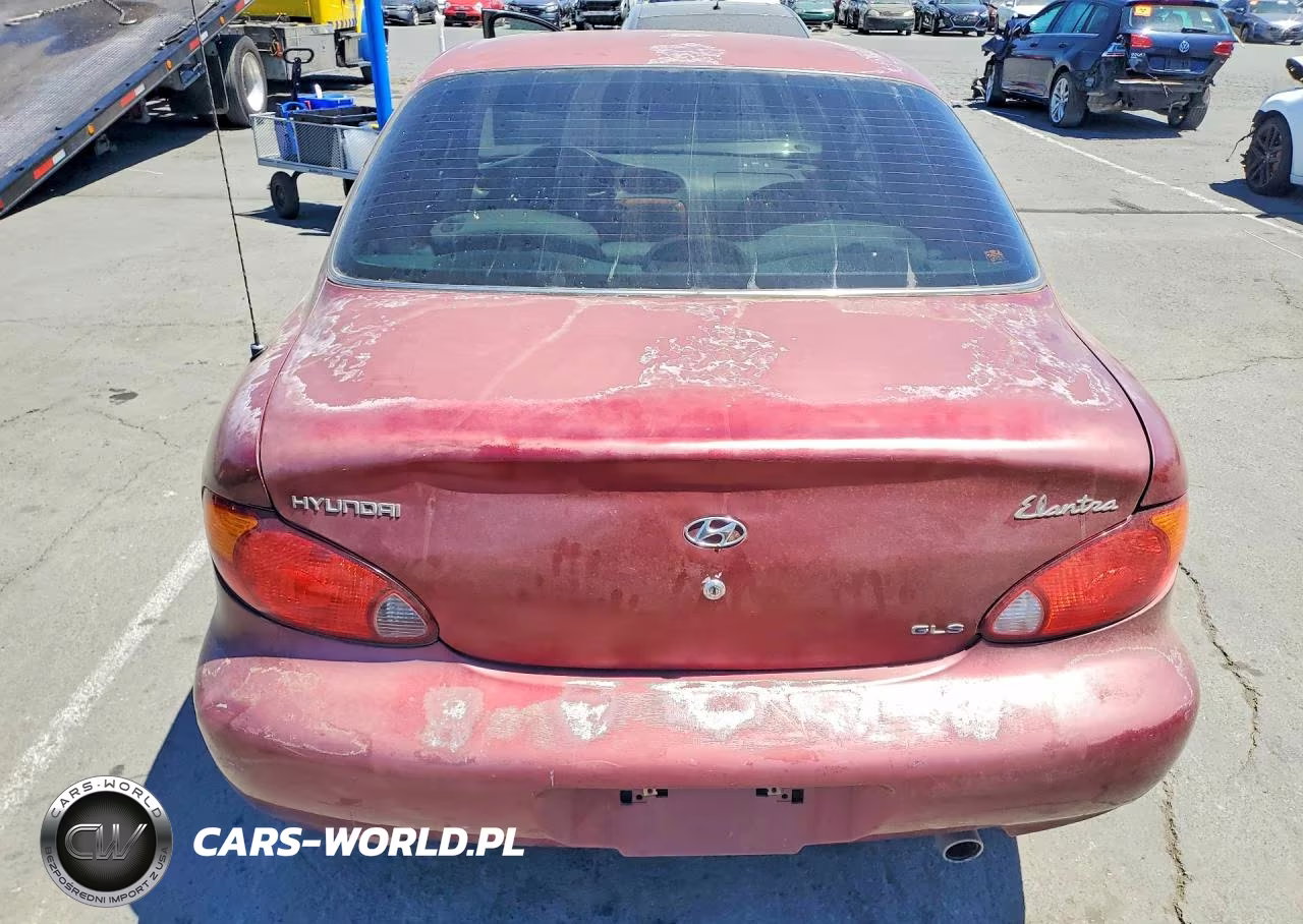 2000 Hyundai Elantra Gls VIN:KMHJF35F4YU964506 - 6