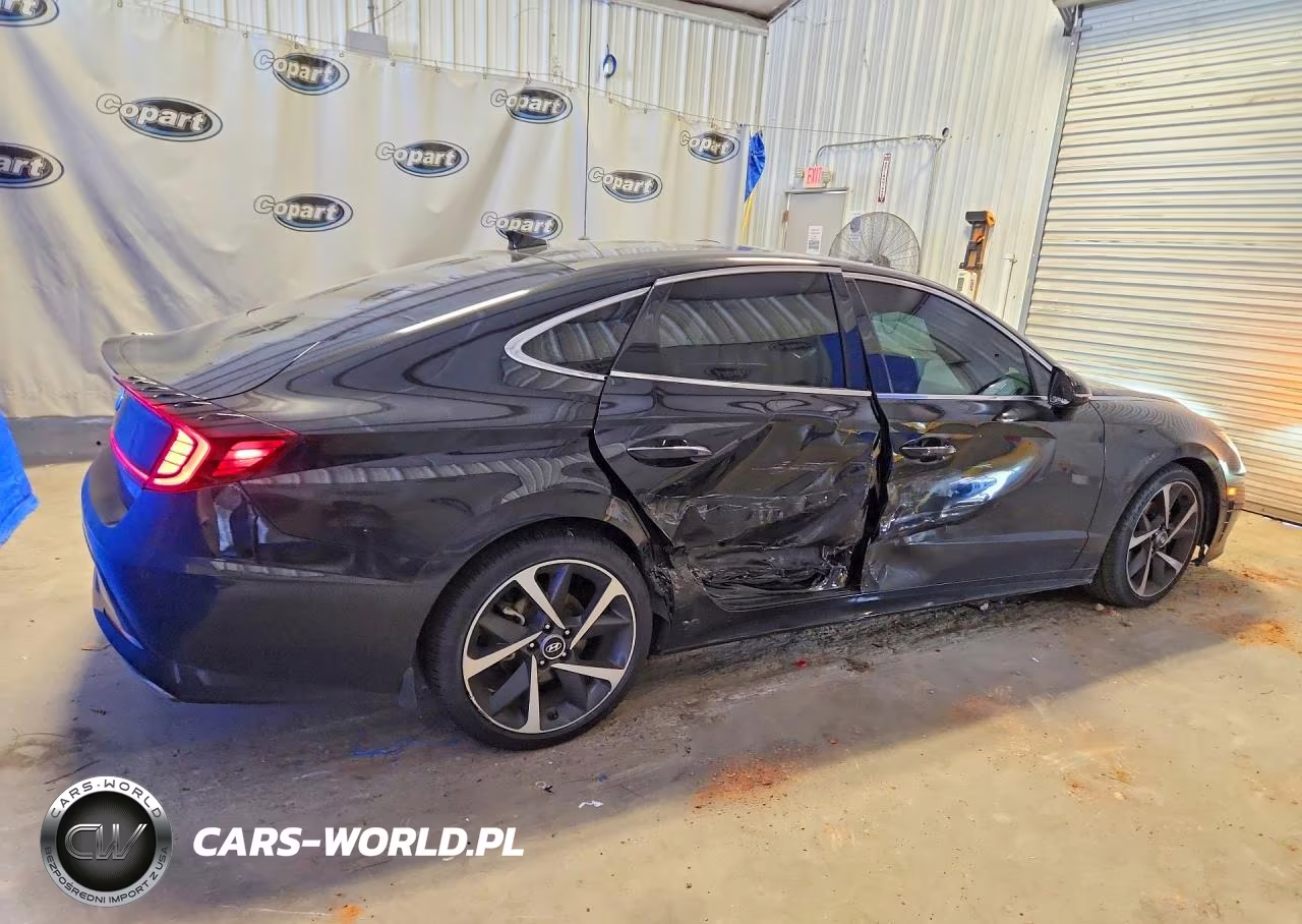 2021 Hyundai Sonata Sel Plus VIN:5NPEJ4J25MH107418 - 3