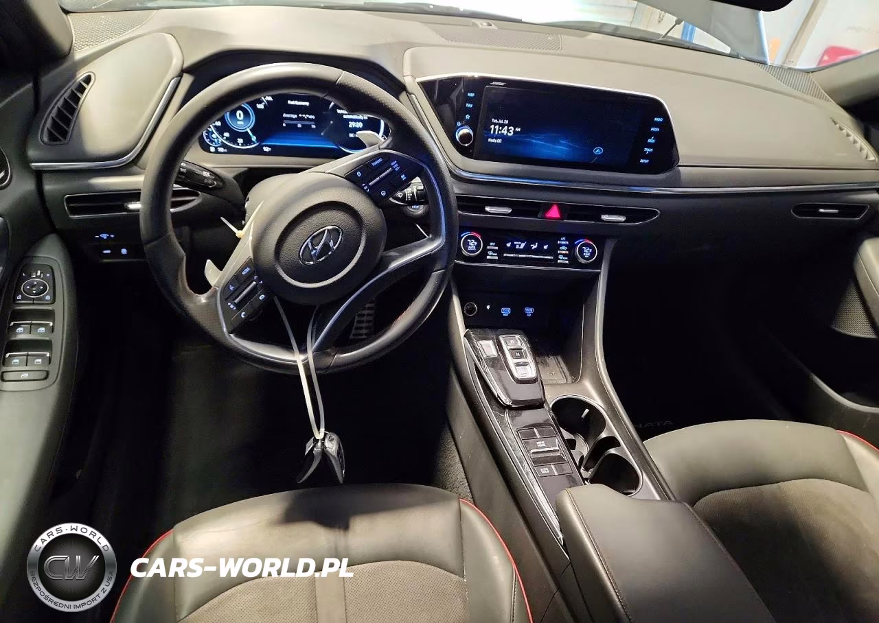 2021 Hyundai Sonata Sel Plus VIN:5NPEJ4J25MH107418 - 8