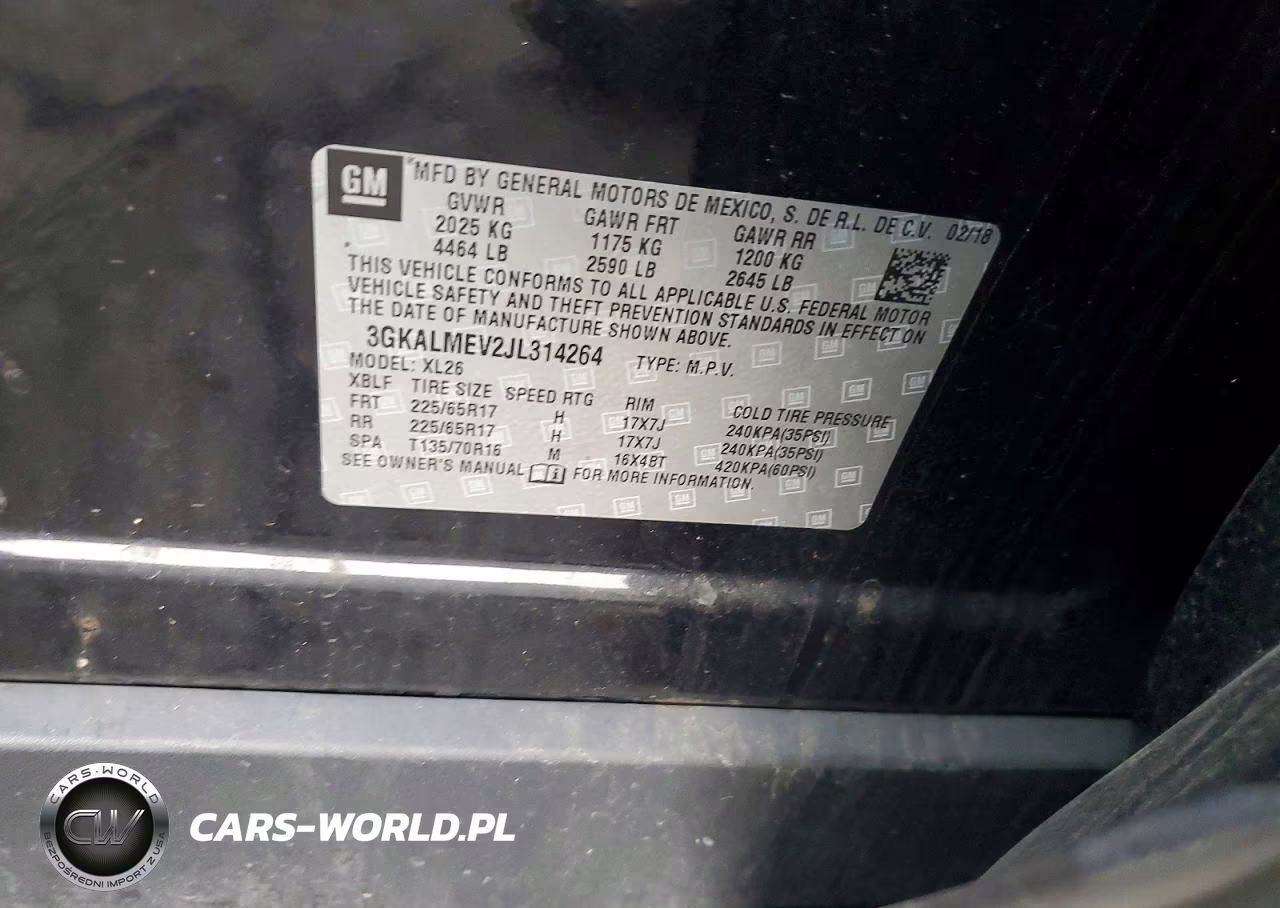 2018 GMC Terrain Sle VIN:3GKALMEV2JL314264 - 14