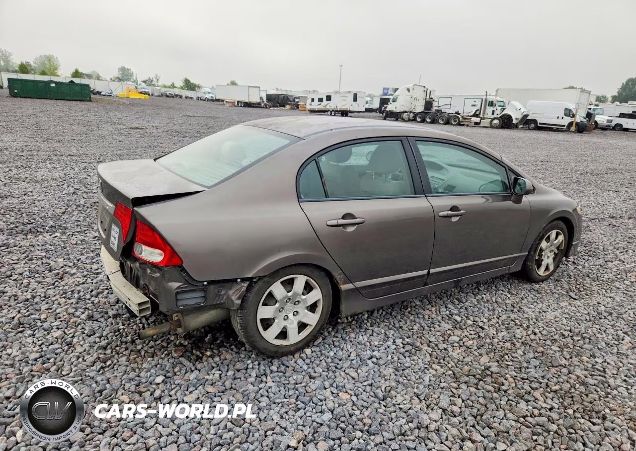 2011 Honda Civic Lx VIN:2HGFA1F58BH546027 - 3