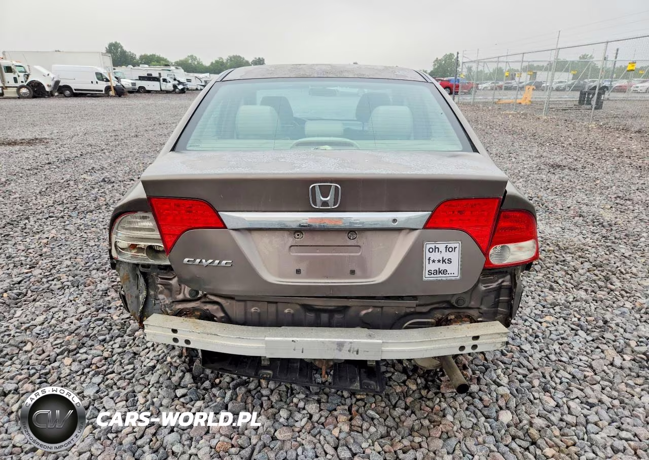 2011 Honda Civic Lx VIN:2HGFA1F58BH546027 - 6