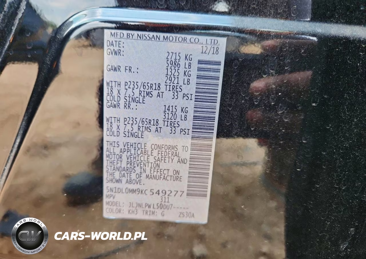 2019 Infiniti Qx60 Pure VIN:5N1DL0MM9KC549277 - 14