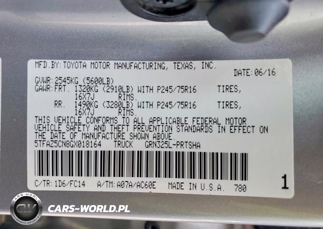 2016 Toyota Tacoma Sr5 V6 VIN:5TFAZ5CN8GX018164 - 13