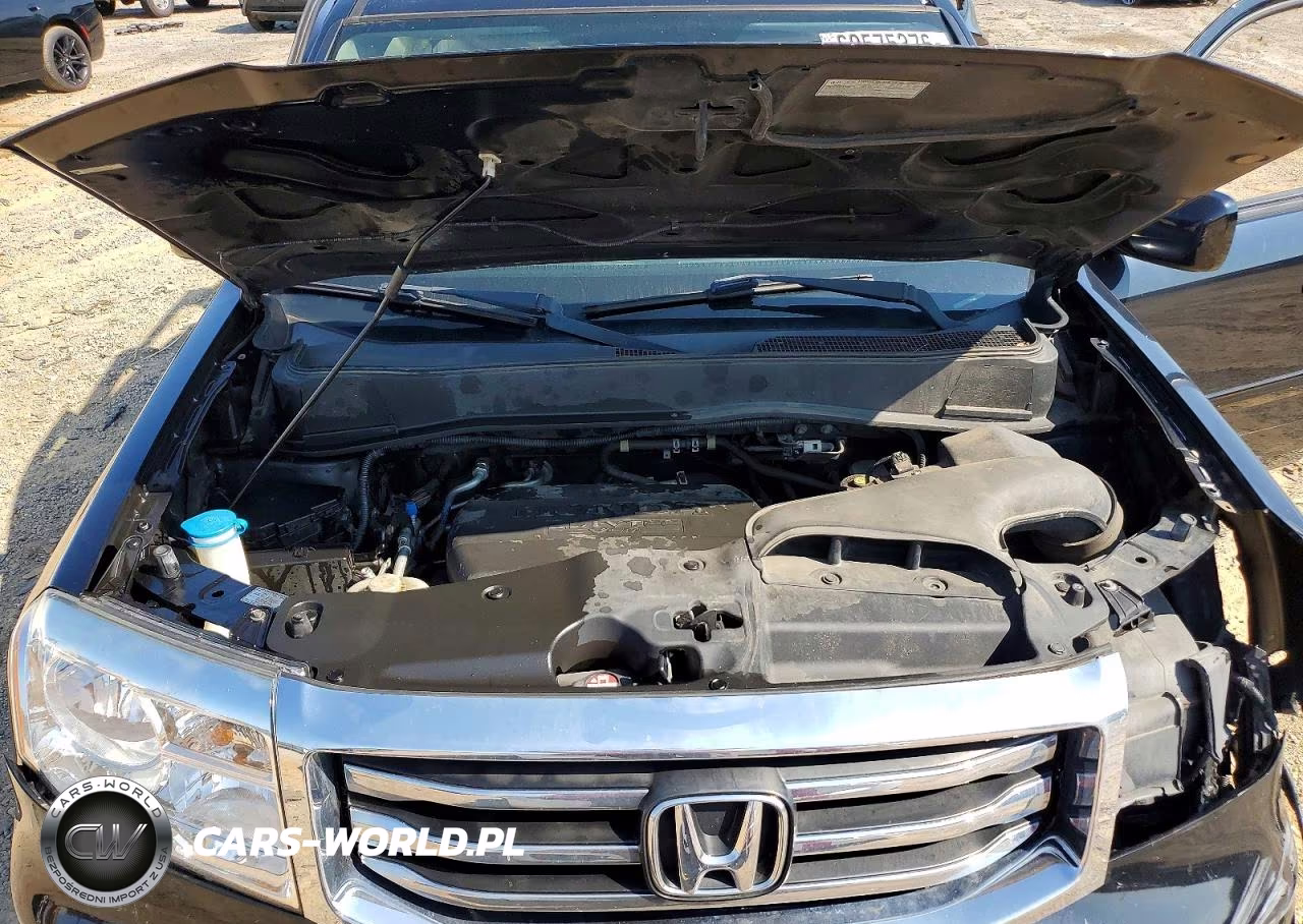 2013 Honda Pilot Exl VIN:5FNYF4H69DB020451 - 12