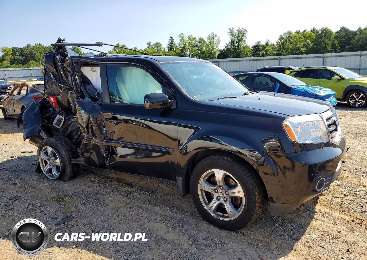 2013 Honda Pilot Exl VIN:5FNYF4H69DB020451 - 4