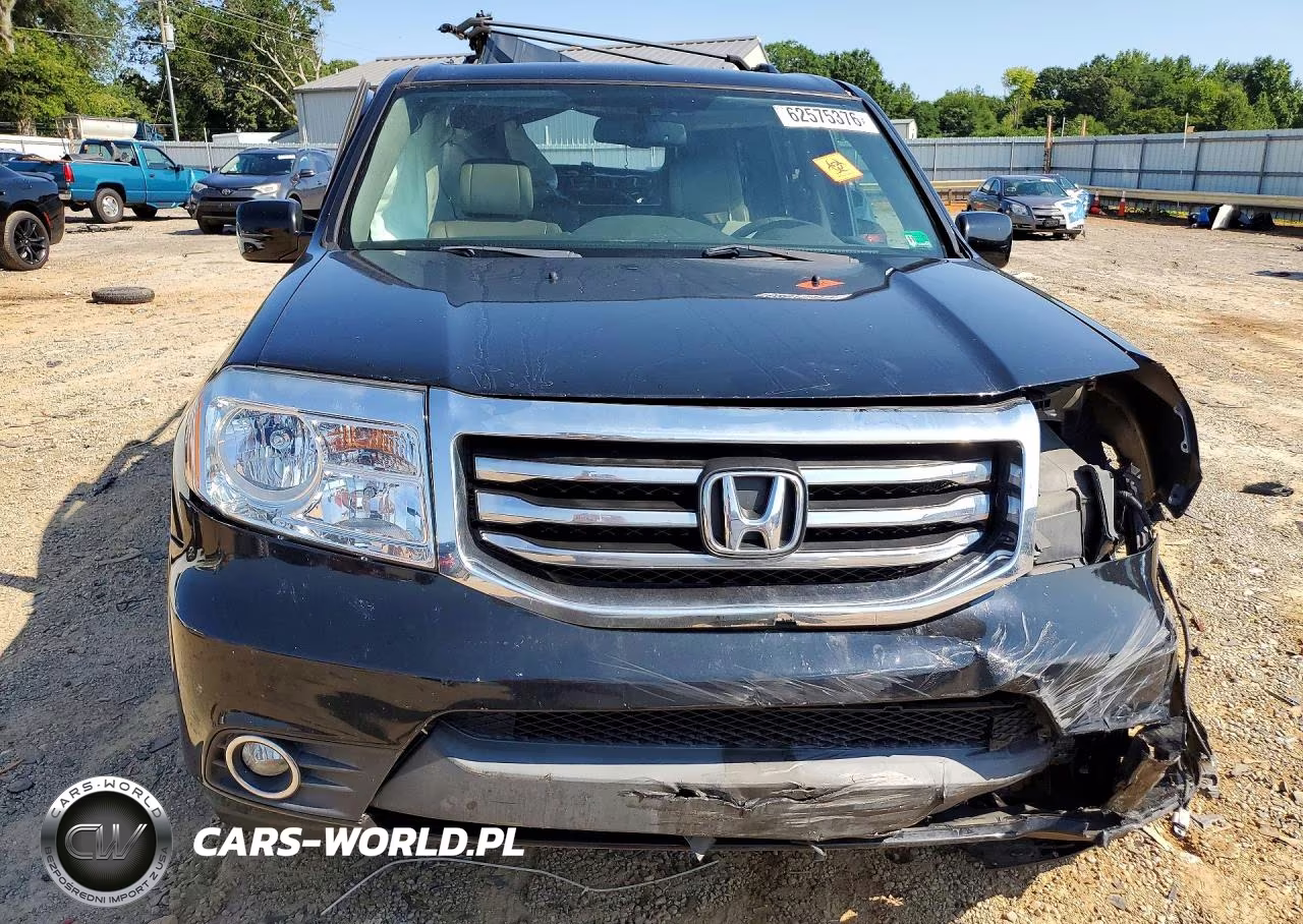 2013 Honda Pilot Exl VIN:5FNYF4H69DB020451 - 5