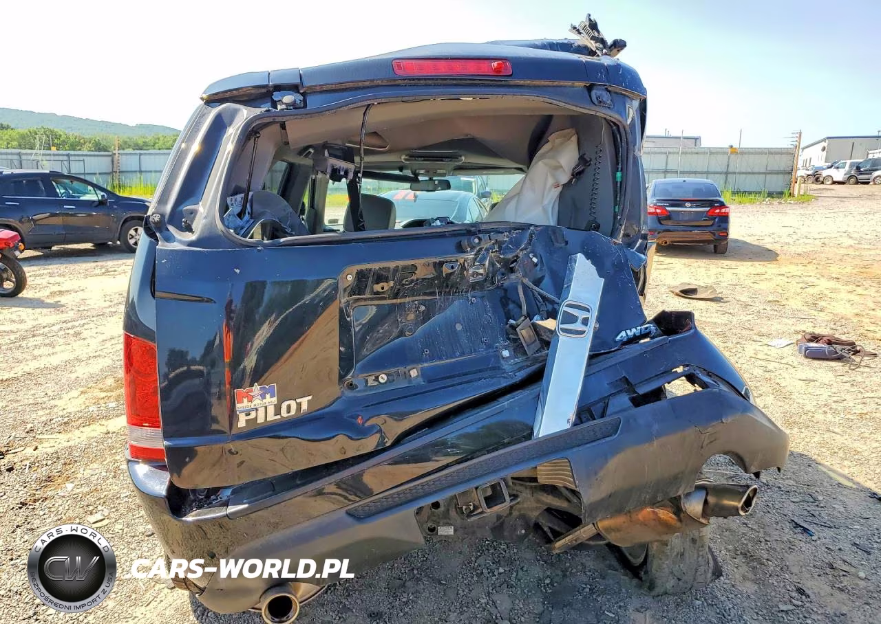 2013 Honda Pilot Exl VIN:5FNYF4H69DB020451 - 6