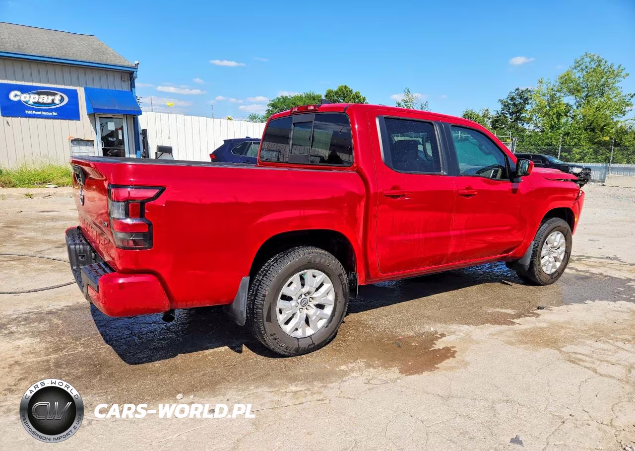 2022 Nissan Frontier Sv VIN:1N6ED1EJ7NN627349 - 3