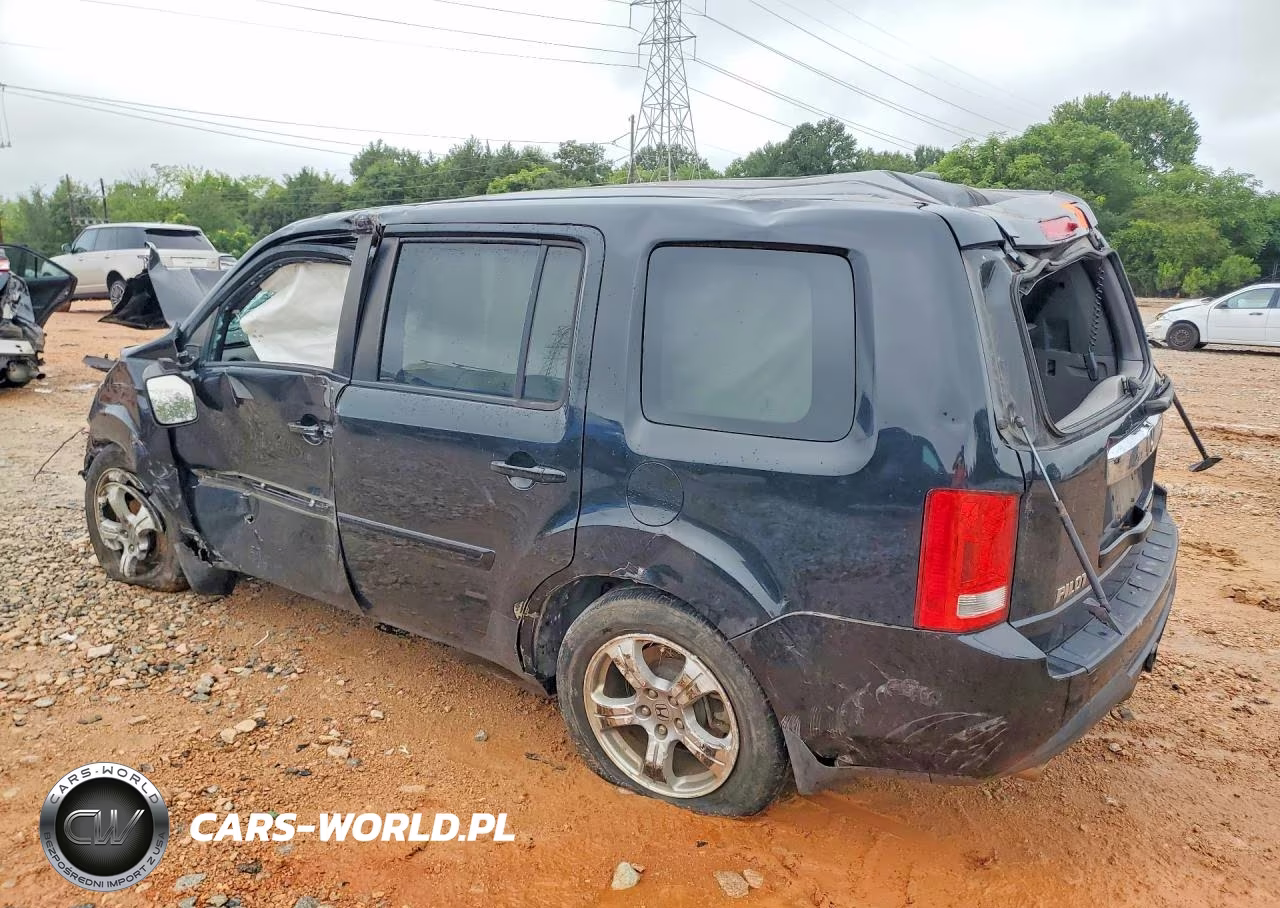 2013 Honda Pilot Exl VIN:5FNYF4H56DB003808 - 2
