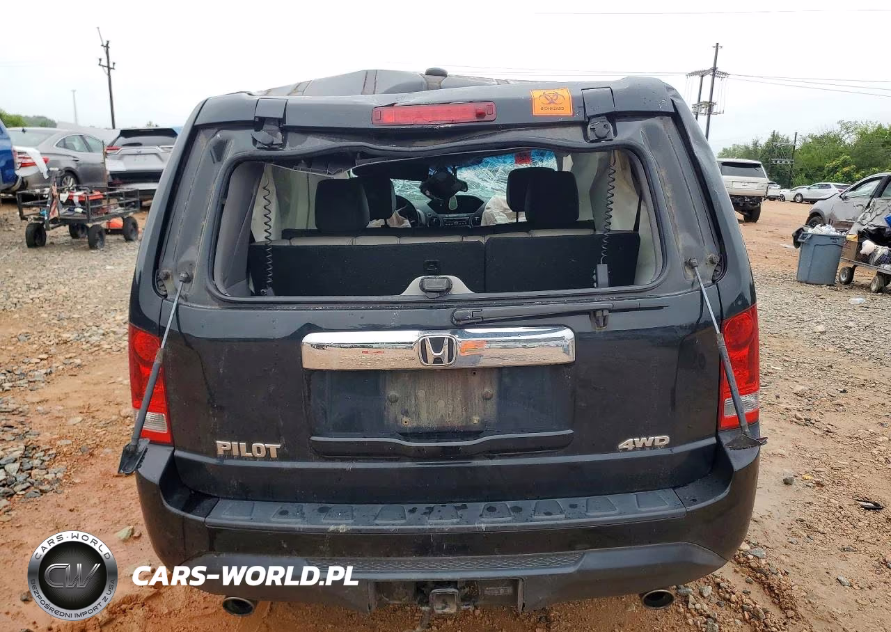 2013 Honda Pilot Exl VIN:5FNYF4H56DB003808 - 6