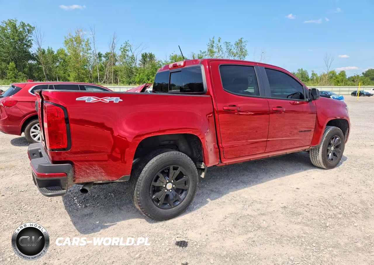 2021 Chevrolet Colorado Lt VIN:1GCGTCEN7M1260231 - 3