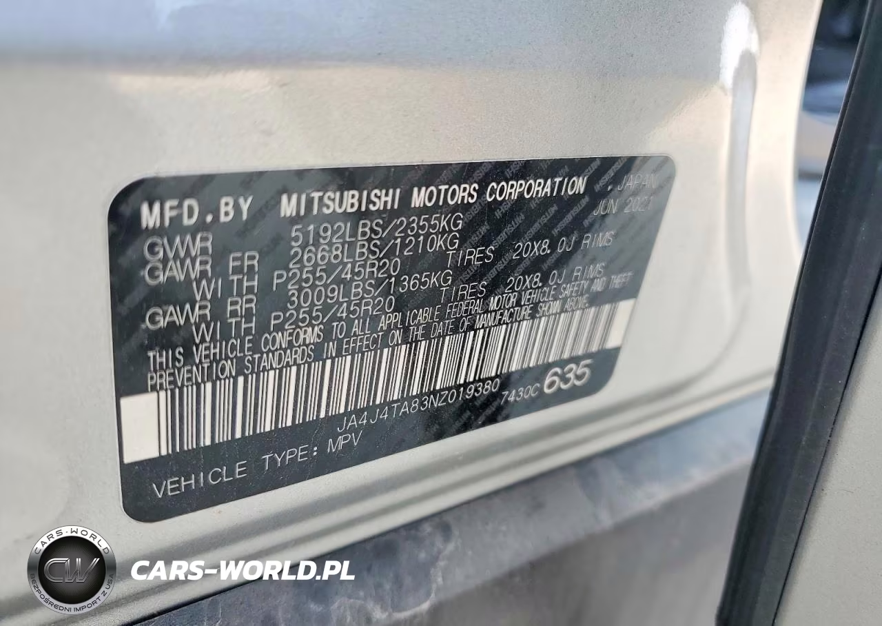 2022 Mitsubishi Outlander Es VIN:JA4J4TA83NZ019380 - 13
