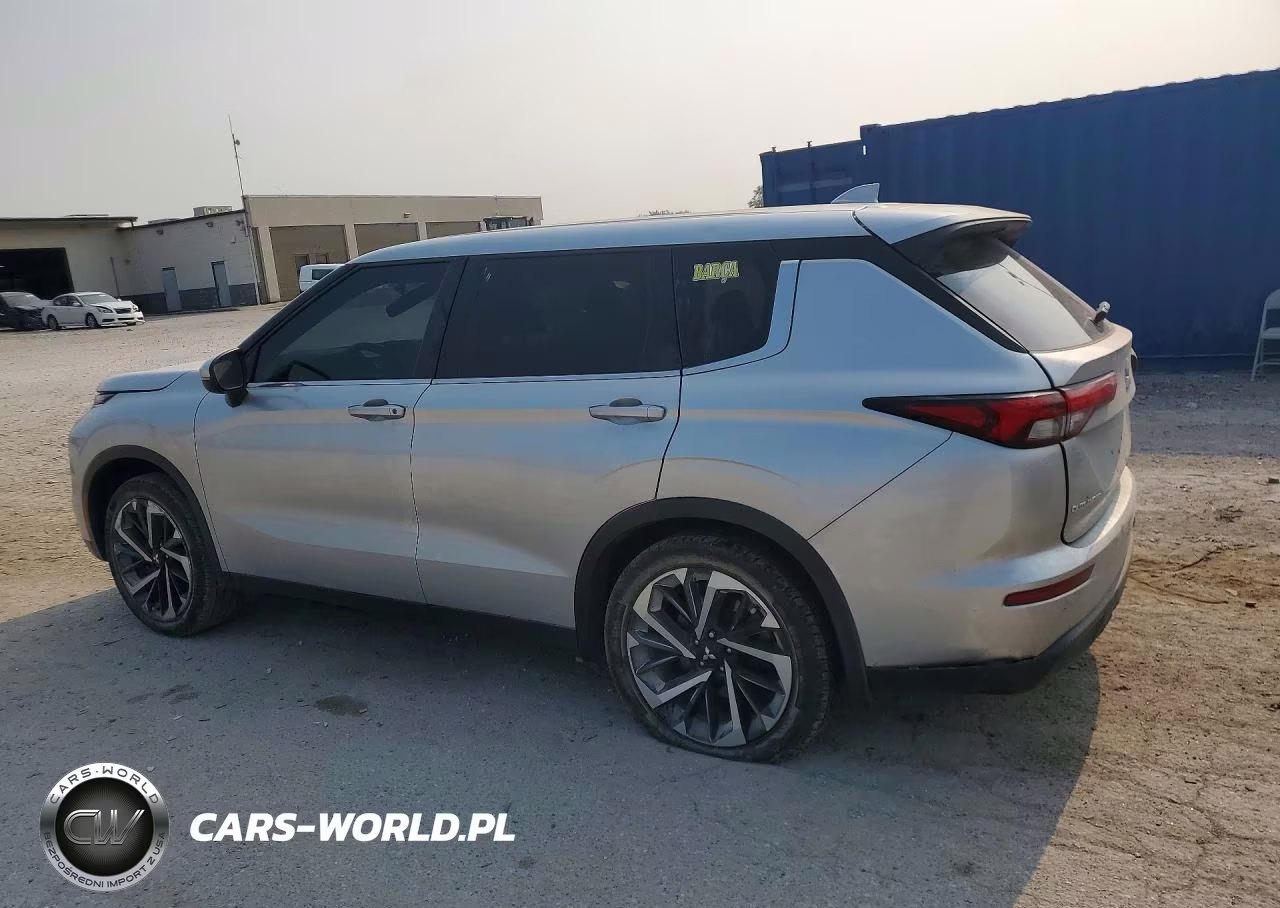 2022 Mitsubishi Outlander Es VIN:JA4J4TA83NZ019380 - 2