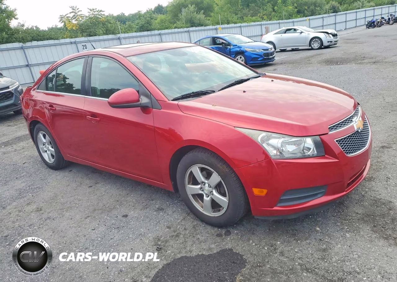 2014 Chevrolet Cruze Lt VIN:1G1PC5SB1E7456775 - 4