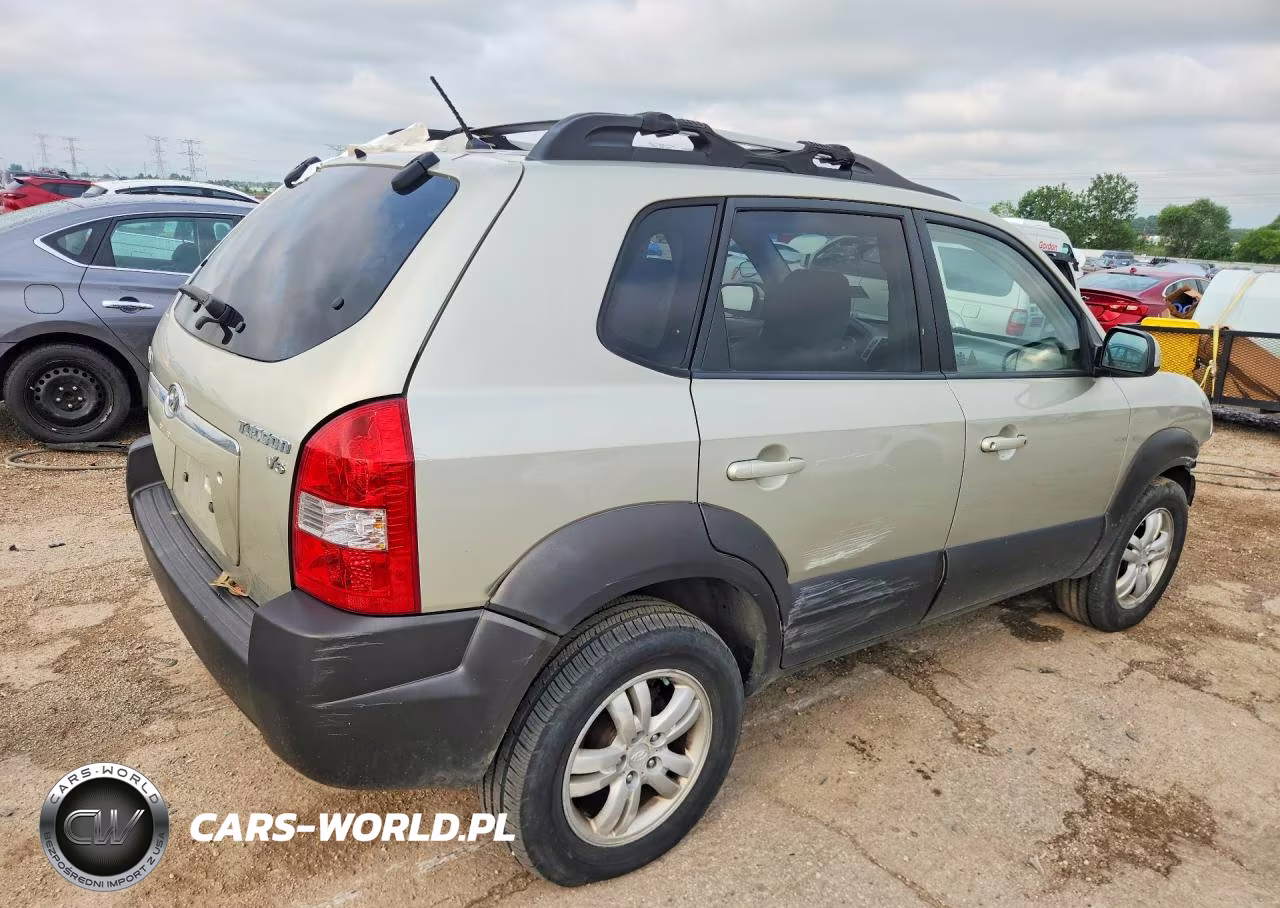 2007 Hyundai Tucson Se VIN:KM8JN12D37U492632 - 3