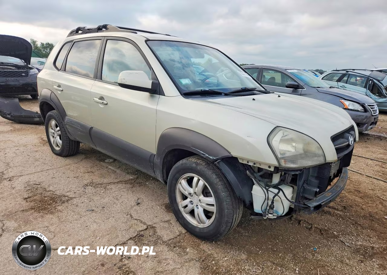 2007 Hyundai Tucson Se VIN:KM8JN12D37U492632 - 4