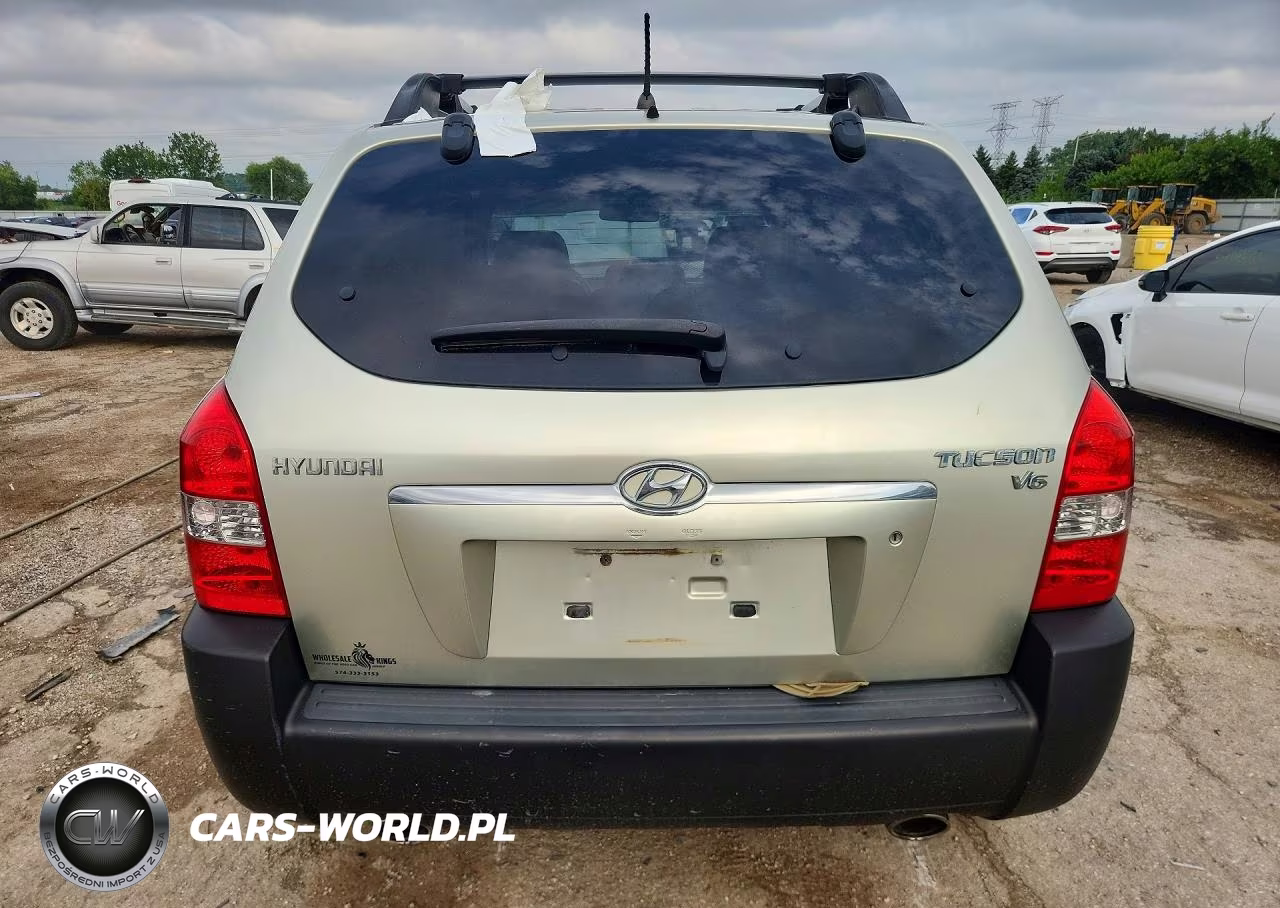 2007 Hyundai Tucson Se VIN:KM8JN12D37U492632 - 6
