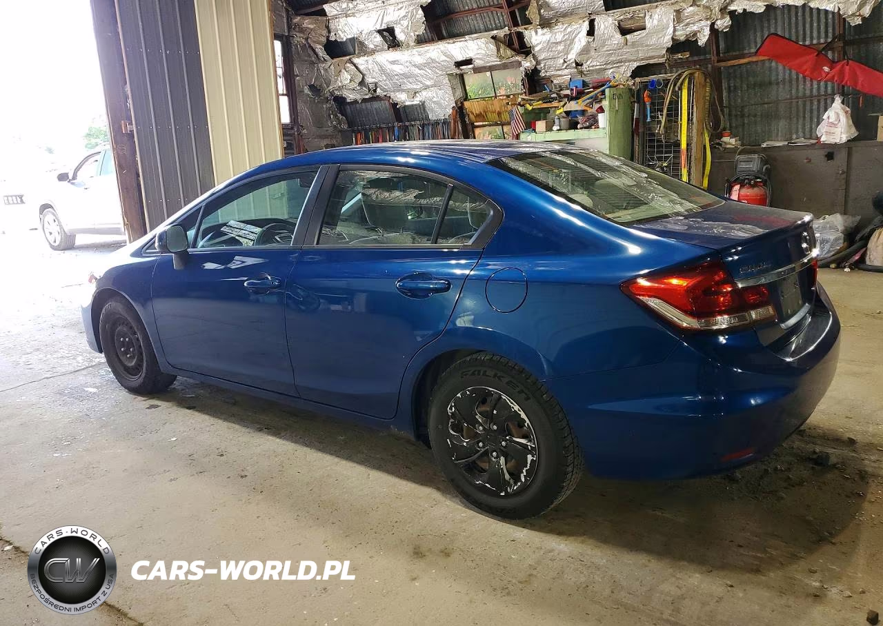 2013 Honda Civic Lx VIN:2HGFB2F59DH525970 - 2