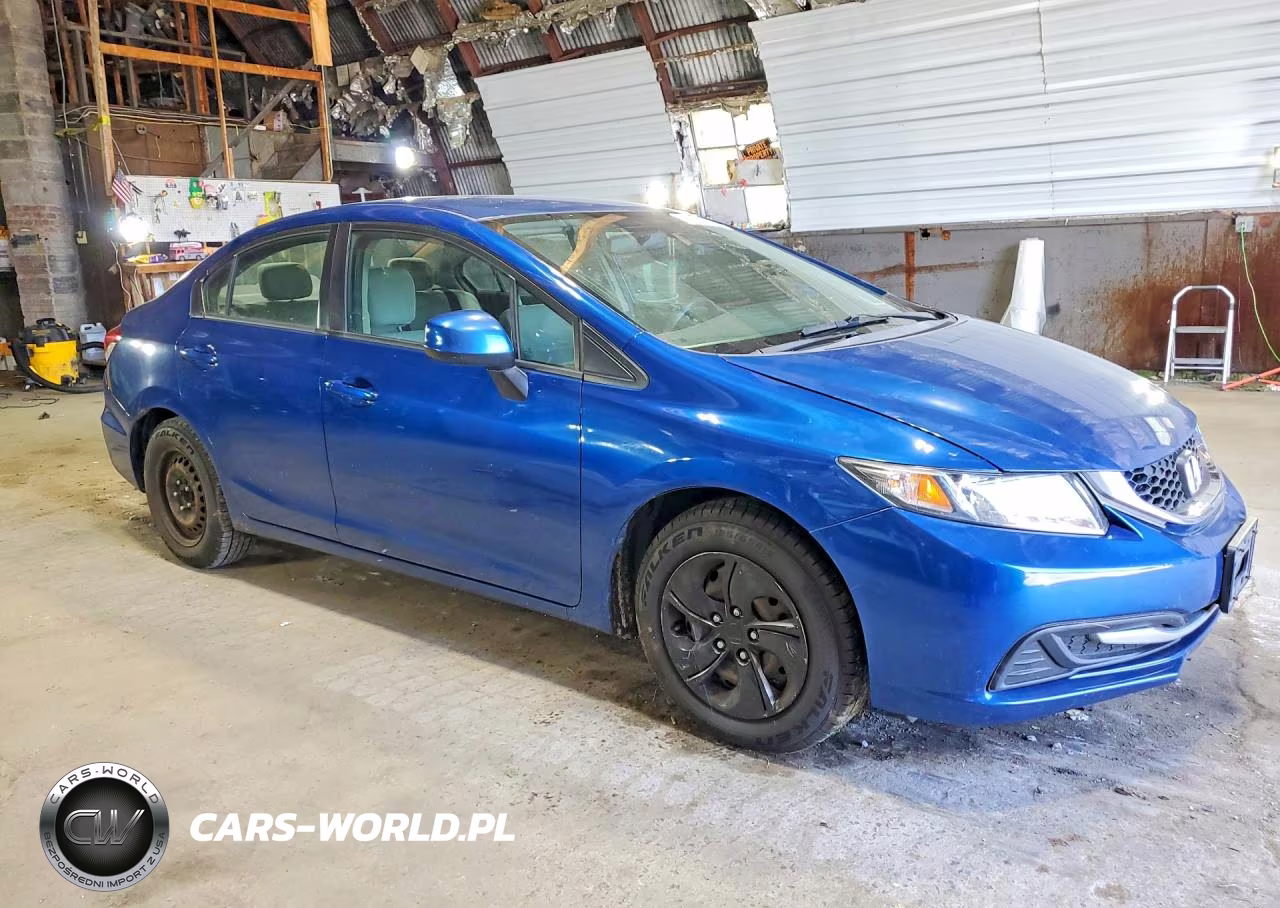 2013 Honda Civic Lx VIN:2HGFB2F59DH525970 - 4