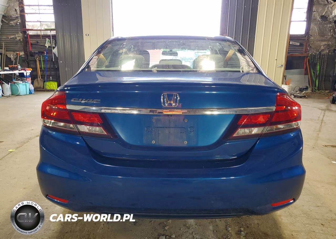 2013 Honda Civic Lx VIN:2HGFB2F59DH525970 - 6