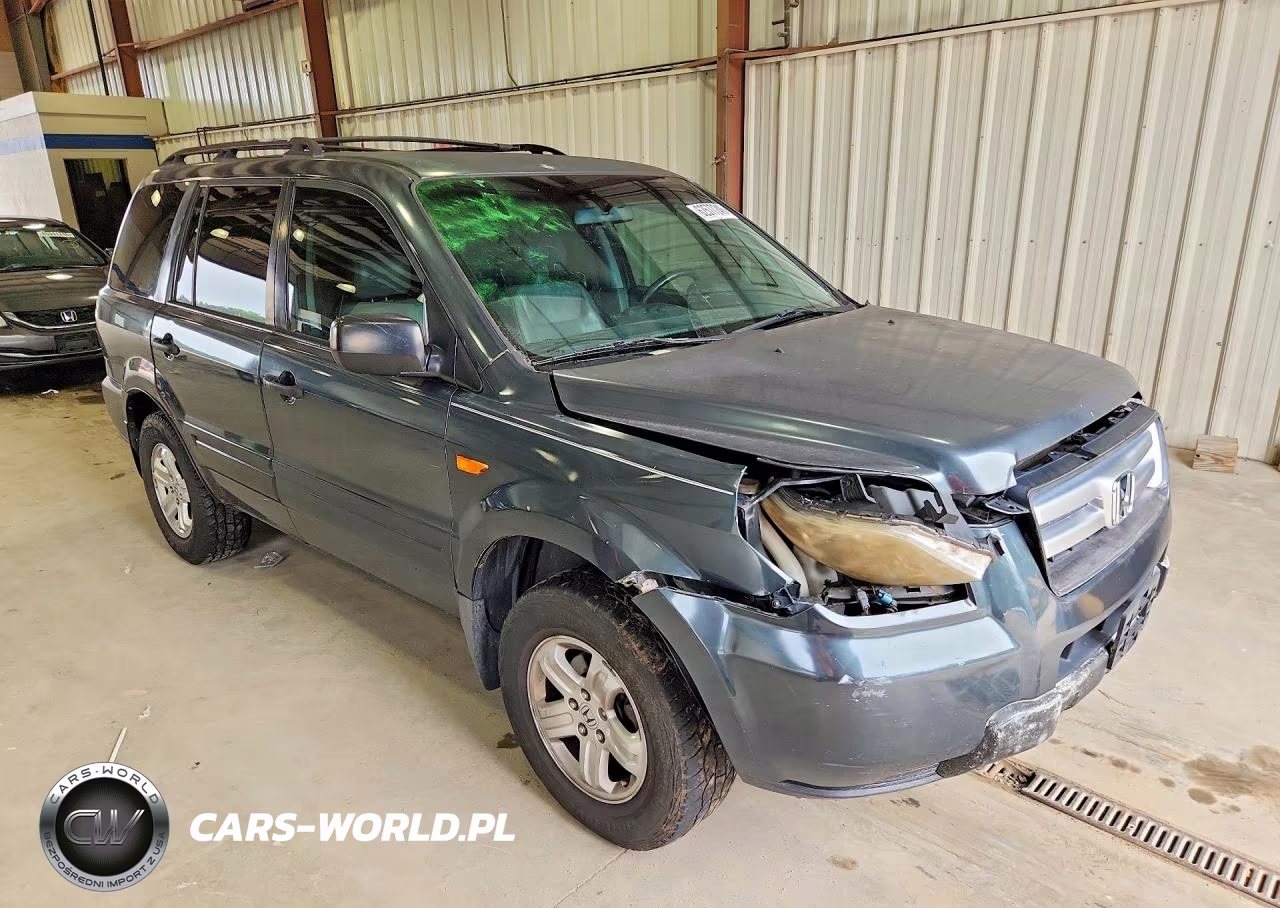 2006 Honda Pilot Lx VIN:5FNYF28146B032177 - 4