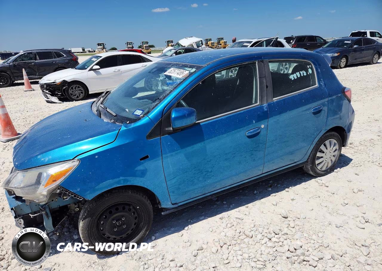 2021 Mitsubishi Mirage Es VIN:ML32AUHJ1MH012792 - 1