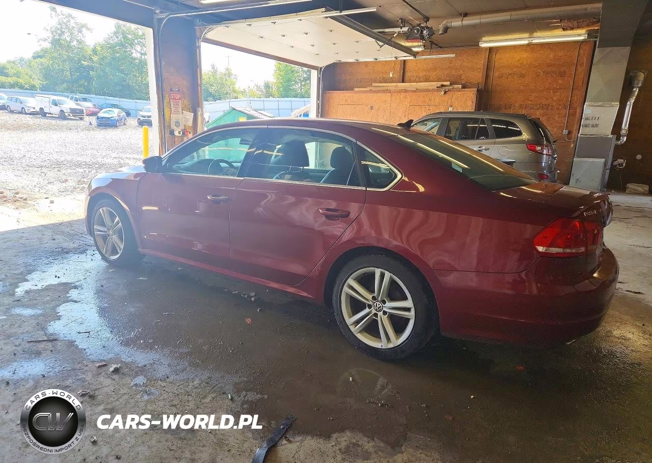 2015 Volkswagen Passat Se VIN:1VWBV7A3XFC018960 - 2