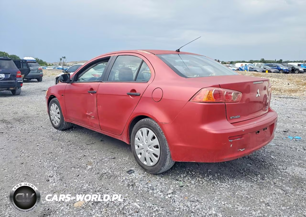 2008 Mitsubishi Lancer De VIN:JA3AU16U98U020274 - 2