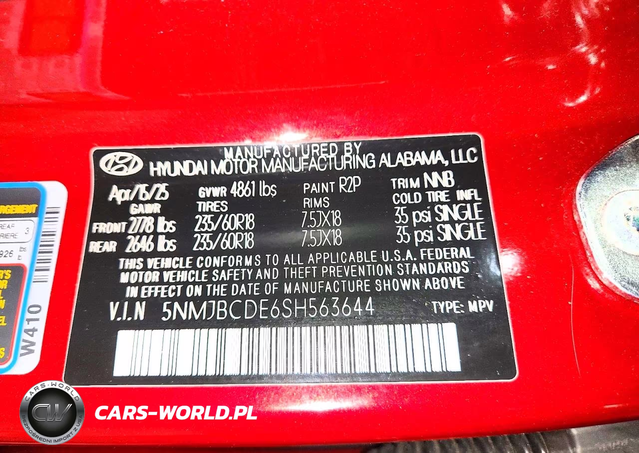 2025 Hyundai Tucson VIN:5NMJBCDE6SH563644 - 14