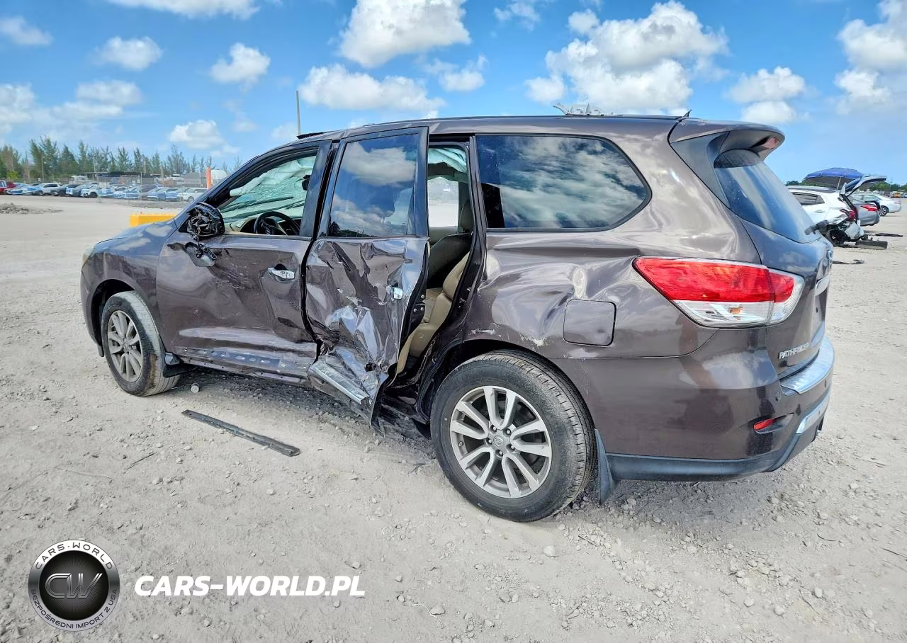 2016 Nissan Pathfinder Sl VIN:5N1AR2MN3GC634807 - 2