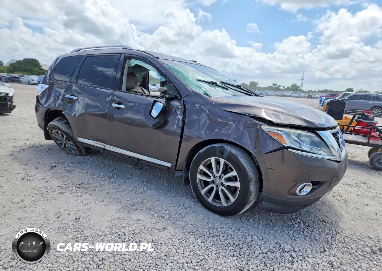 2016 Nissan Pathfinder Sl VIN:5N1AR2MN3GC634807 - 4