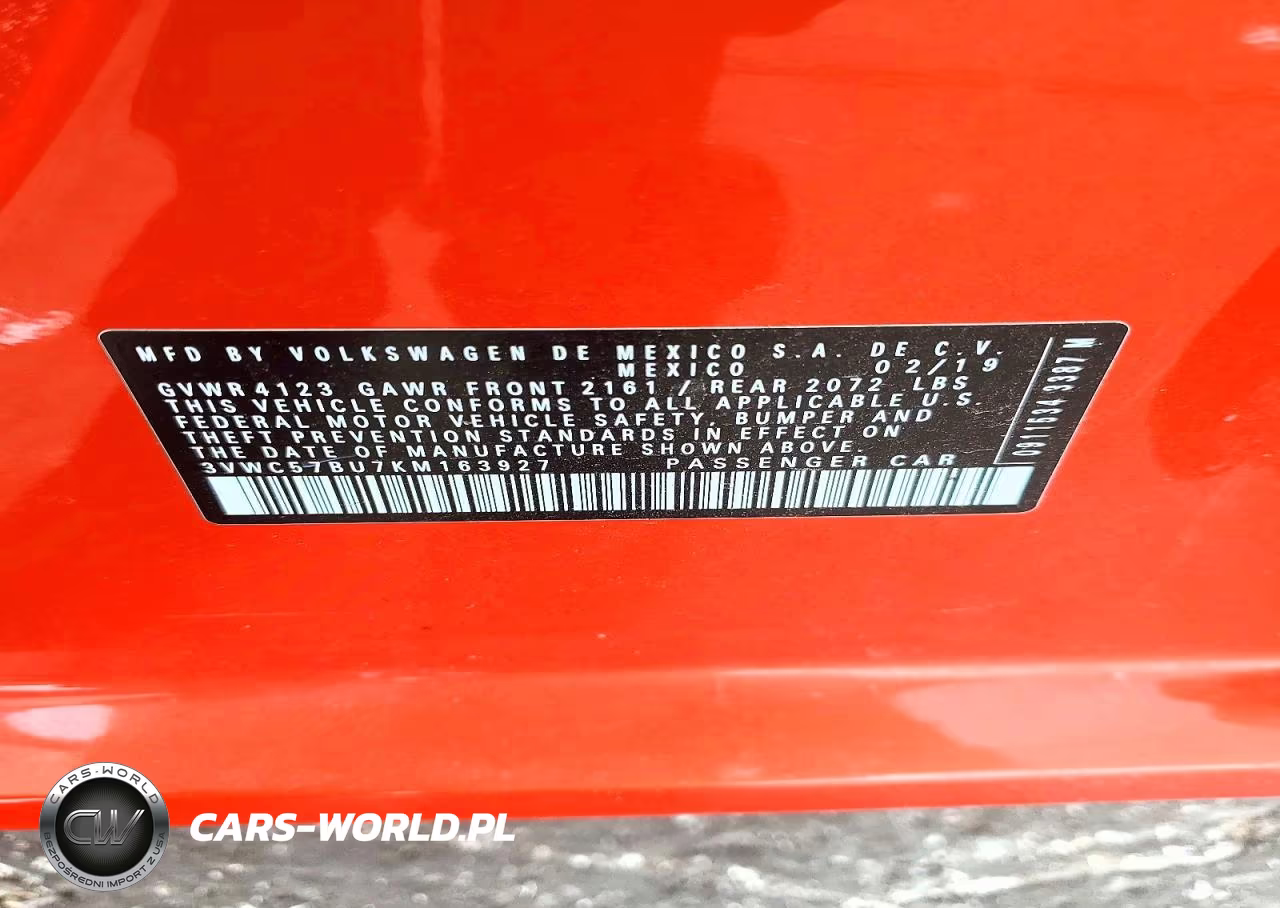 2019 Volkswagen Jetta S VIN:3VWC57BU7KM163927 - 12