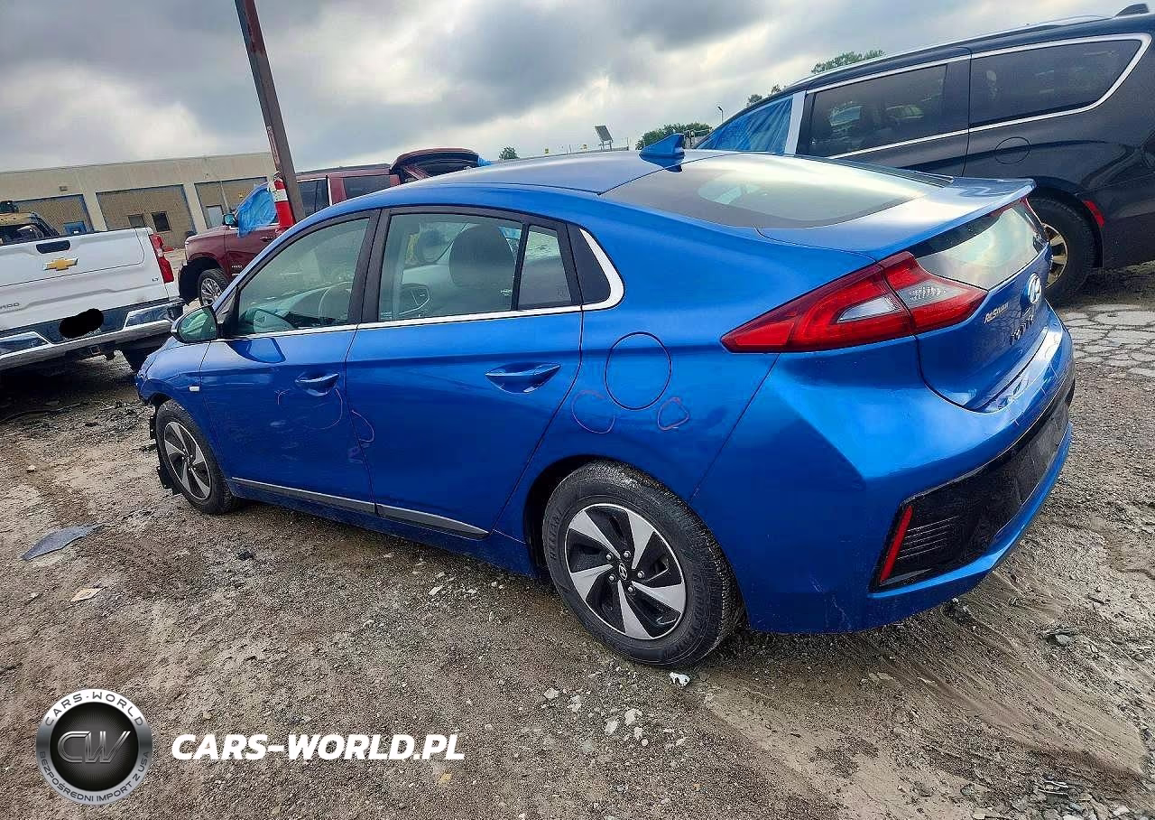 2017 Hyundai Ioniq Sel VIN:KMHC75LC8HU055971 - 2