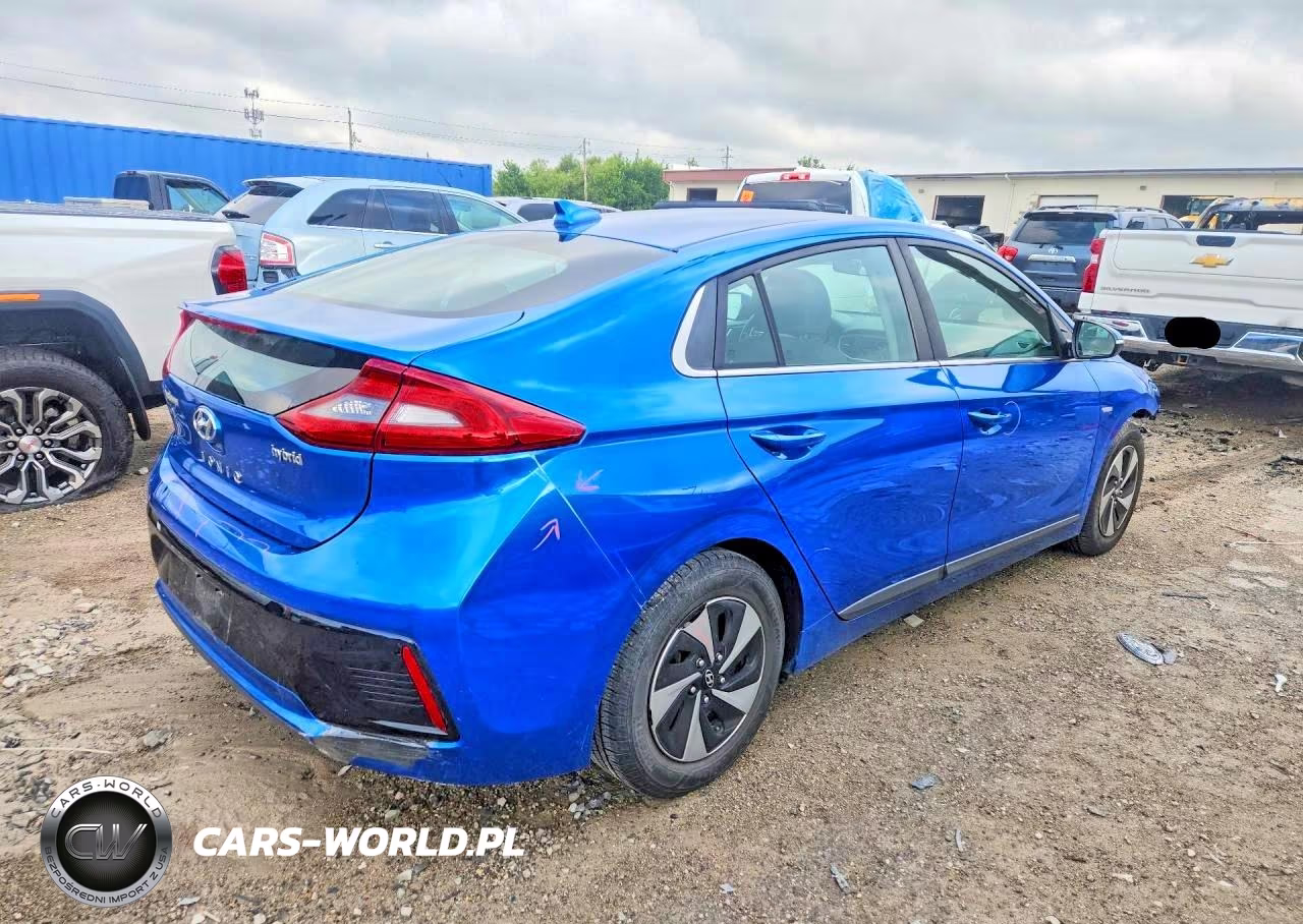 2017 Hyundai Ioniq Sel VIN:KMHC75LC8HU055971 - 3