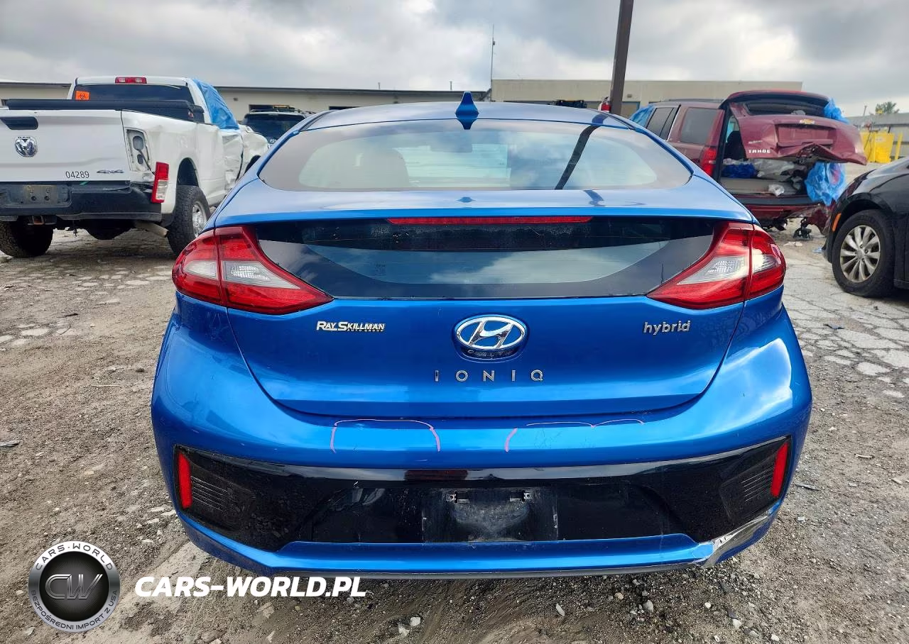 2017 Hyundai Ioniq Sel VIN:KMHC75LC8HU055971 - 6