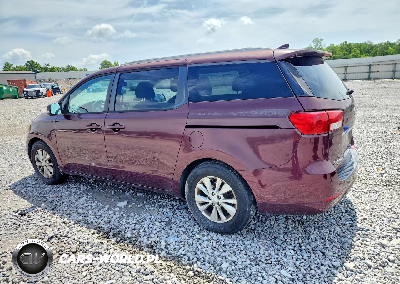 2015 Kia Sedona Lx VIN:KNDMB5C10F6072805 - 2