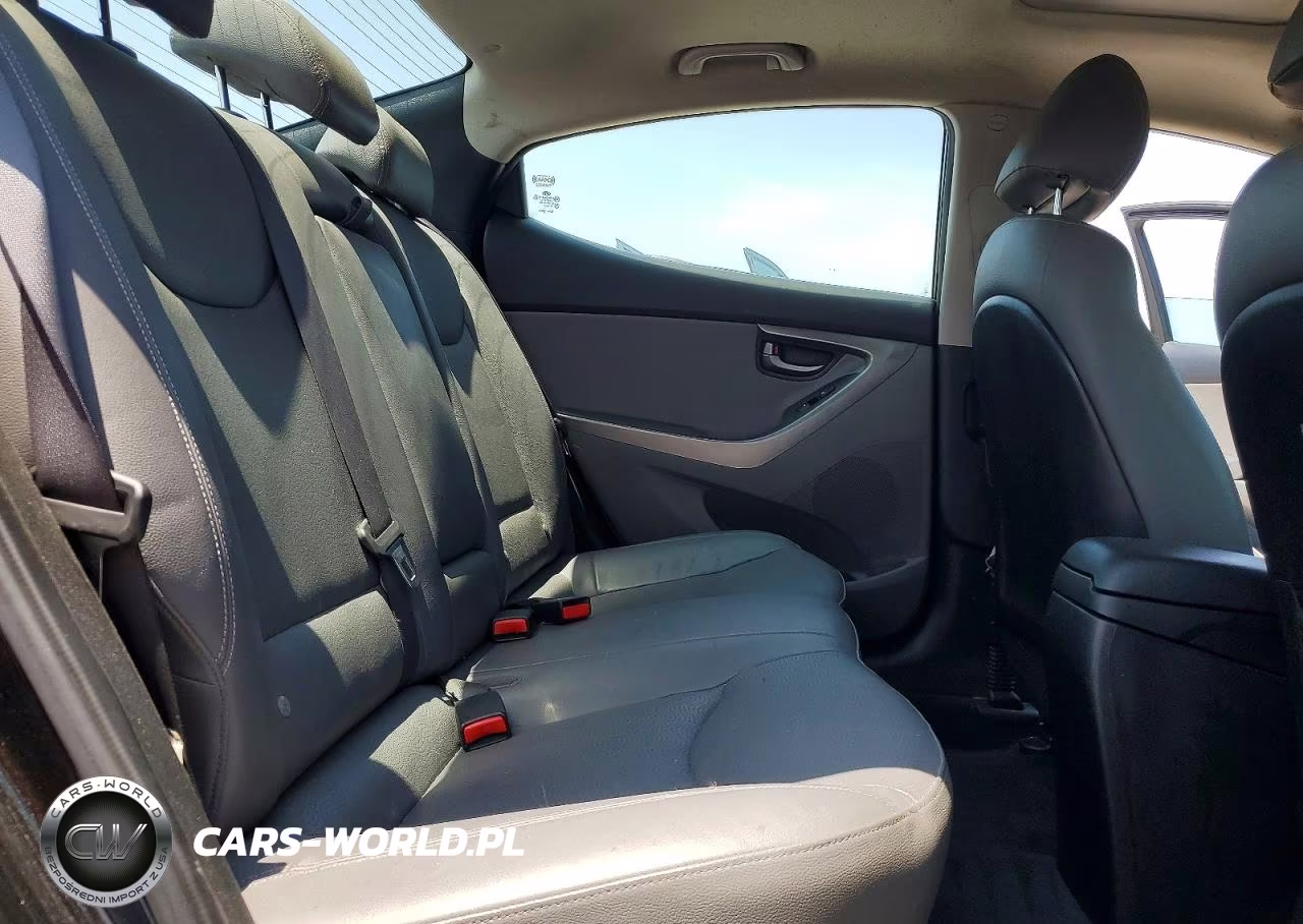 2013 Hyundai Elantra Limited VIN:KMHDH4AE2DU486610 - 10