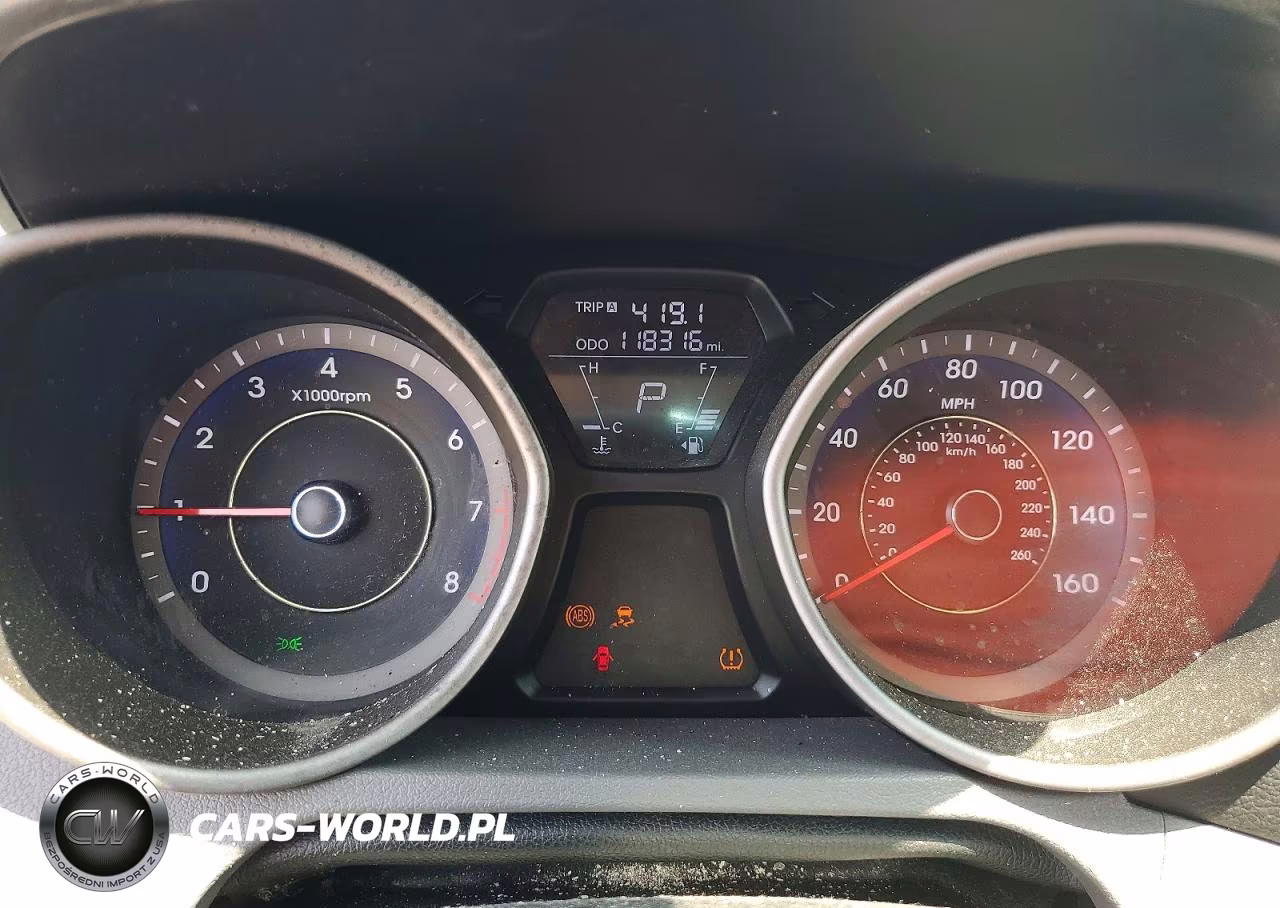 2013 Hyundai Elantra Limited VIN:KMHDH4AE2DU486610 - 9