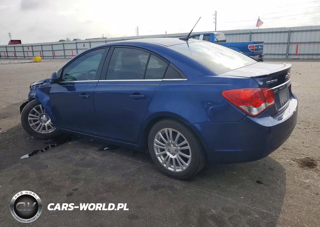 2012 Chevrolet Cruze Eco VIN:1G1PJ5SC9C7299962 - 2