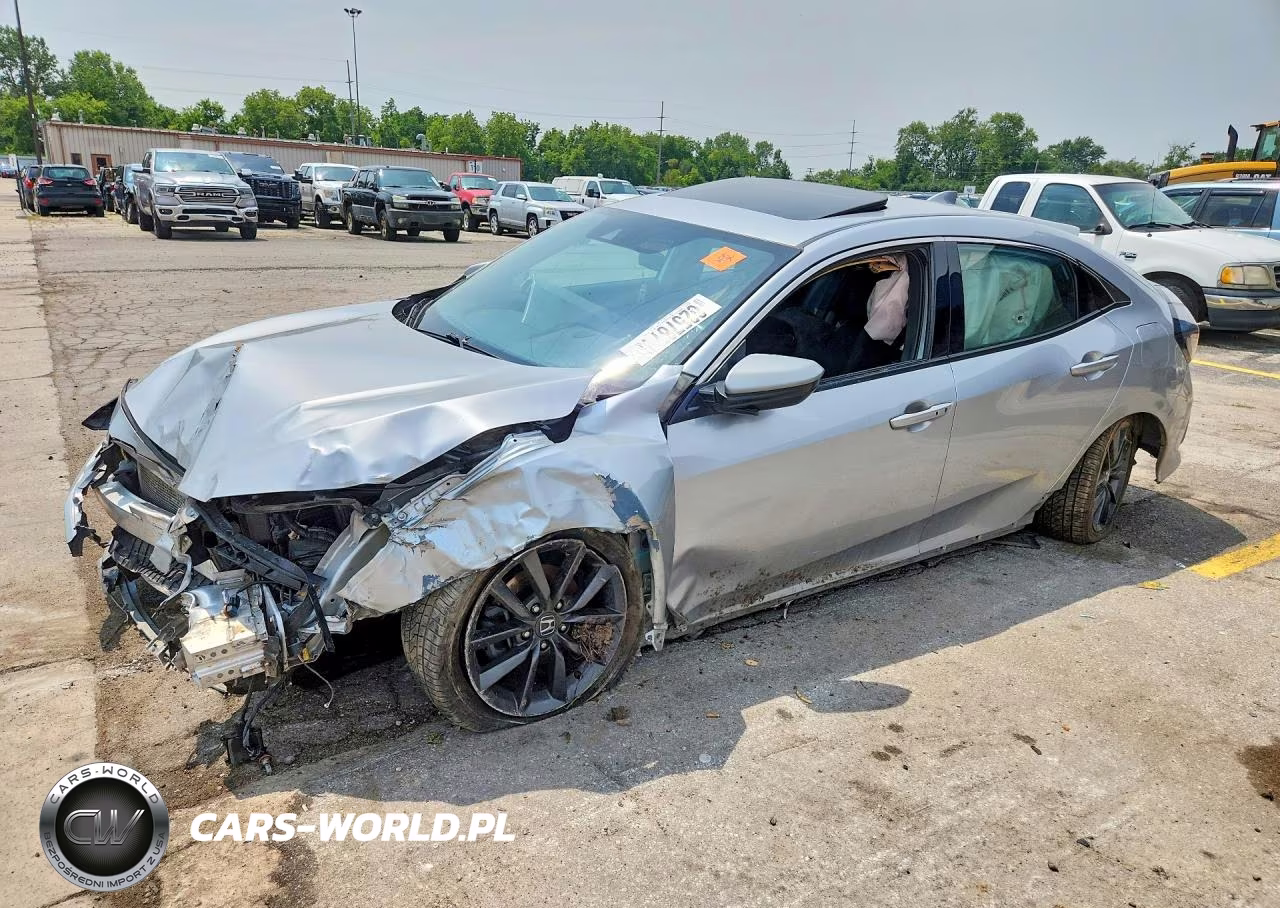 2020 Honda Civic Ex VIN:SHHFK7H66LU420257 - 1