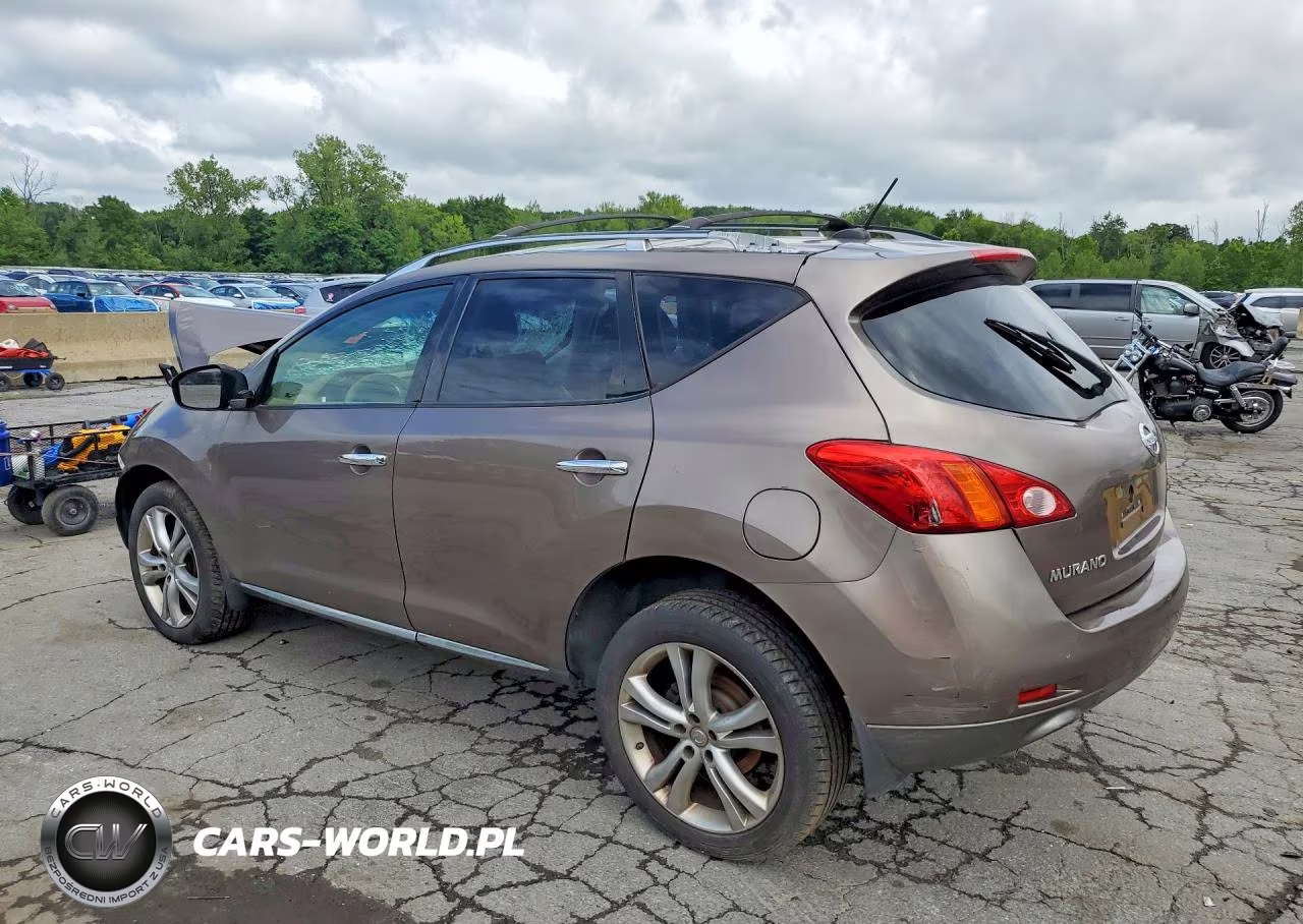 2009 Nissan Murano S VIN:JN8AZ18WX9W108925 - 2