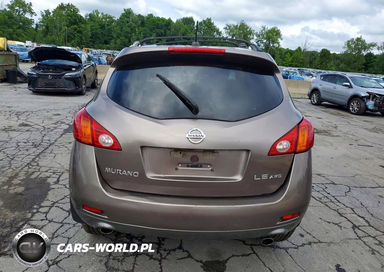 2009 Nissan Murano S VIN:JN8AZ18WX9W108925 - 6