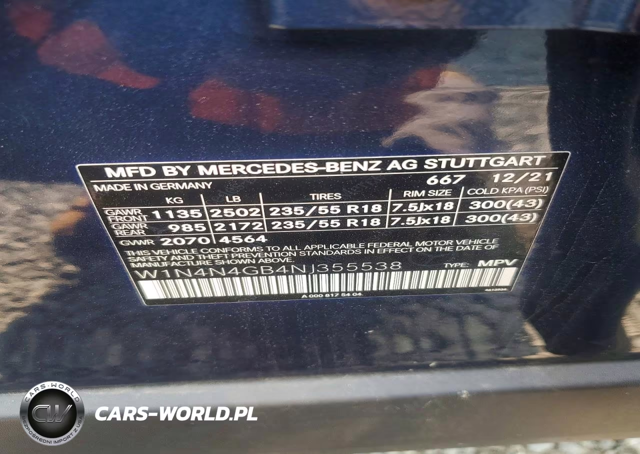 2022 Mercedes-Benz Gla 250 VIN:W1N4N4GB4NJ355538 - 13
