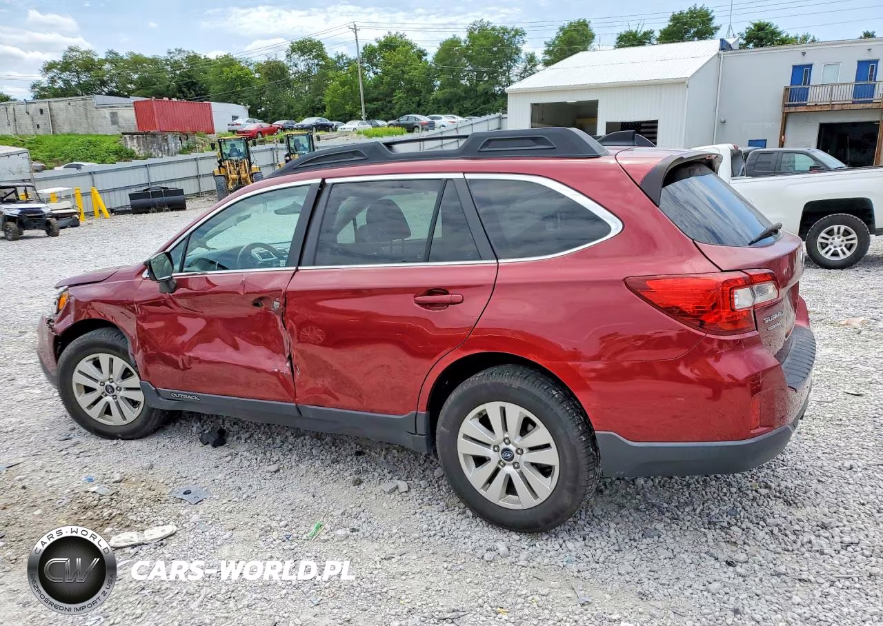 2016 Subaru Outback 2.5I Premium VIN:4S4BSBDCXG3318344 - 2