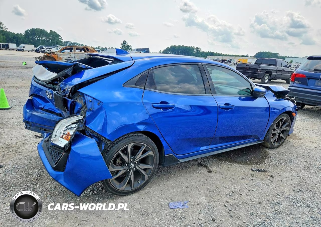 2017 Honda Civic Sport VIN:SHHFK7H47HU232207 - 3