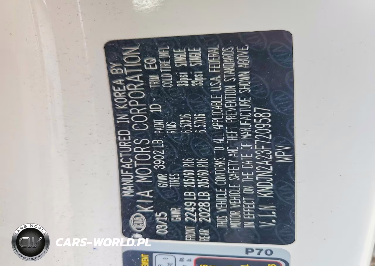 2015 Kia Soul Base VIN:KNDJN2A23F7209587 - 13